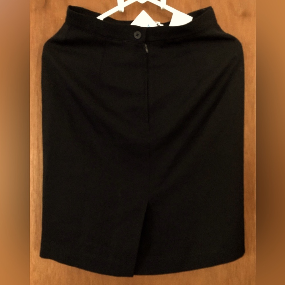 Giorgio Armani Black A-Line Skirt